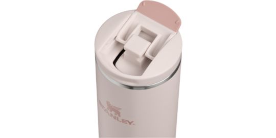 Bouteille isotherme STANLEY The Transit FlipTop Mug - Rose Quartz