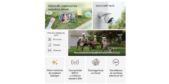 Caméra de surveillance TP-LINK outdoor Tapo C560WS