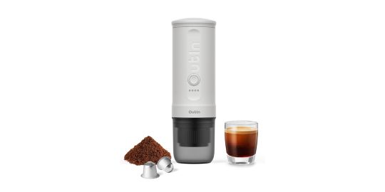 Cafetière à dosette OUTIN PACK NOEL OUTIN NANO + BASKET PLUS - WHI