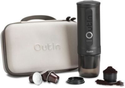 Cafetière portable OUTIN de voyage Nano Gris OTEM-01-SG-Bag