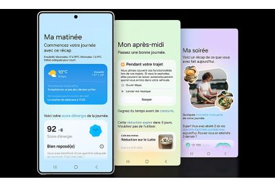 Samsung Galaxy S25 Ultra Now Brief Now Bar
