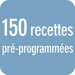 Nombre de recettes préprogrammées