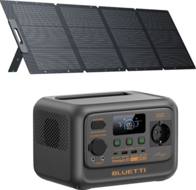 Batterie nomade BLUETTI KIT Premium 30 V2+PV100
