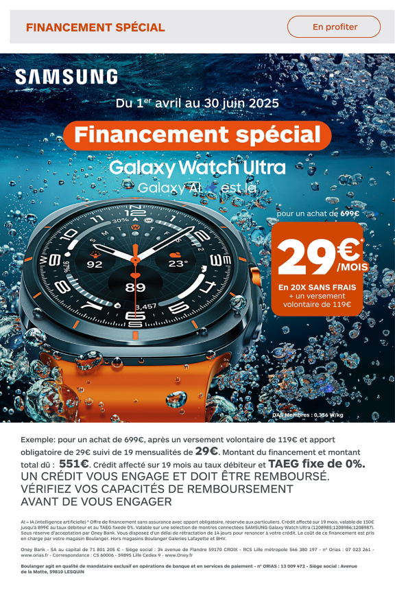 20x sans frasi galaxy watch ultra