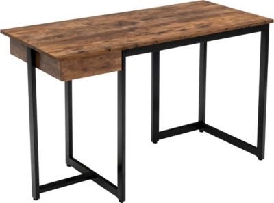 Bureau HELLOSHOP26 Bureau d'ordinateur 120cm tiroir cadre e Bureau HELLOSHOP26 Bureau d'ordinateur 120cm tiroir cadre e