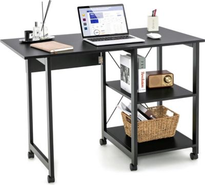 Bureau HELLOSHOP26 Bureau pliable pour ordinateur table de Bureau HELLOSHOP26 Bureau pliable pour ordinateur table de