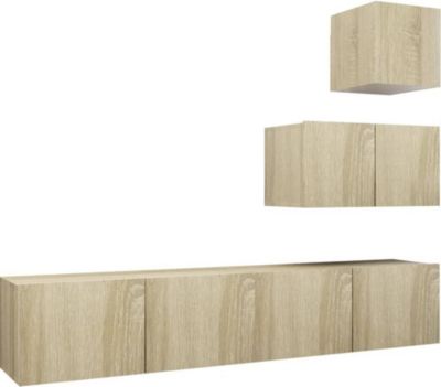 Meuble TV HELLOSHOP26 Ensemble de meubles armoire buffet TV té