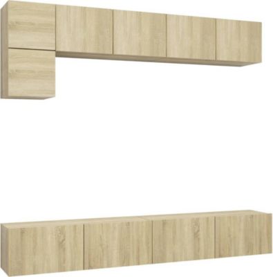 Meuble TV HELLOSHOP26 Ensemble de meubles armoire buffet TV té