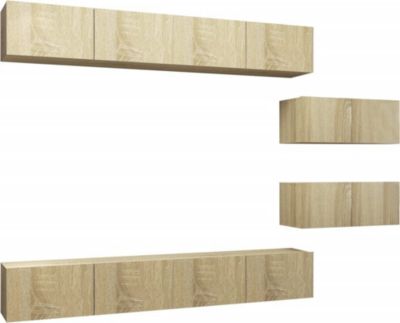 Meuble TV HELLOSHOP26 Ensemble de meubles armoire buffet TV té Meuble TV HELLOSHOP26 Ensemble de meubles armoire buffet TV té