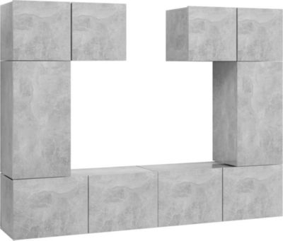 Meuble TV HELLOSHOP26 Ensemble de meubles armoire buffet TV té