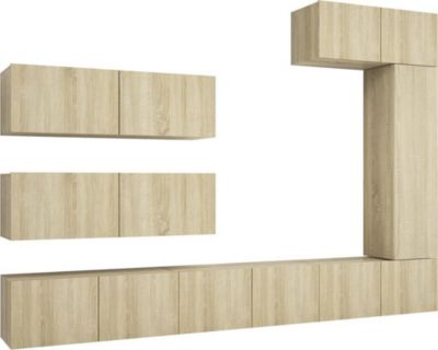 Meuble TV HELLOSHOP26 Ensemble de meubles armoire buffet TV té