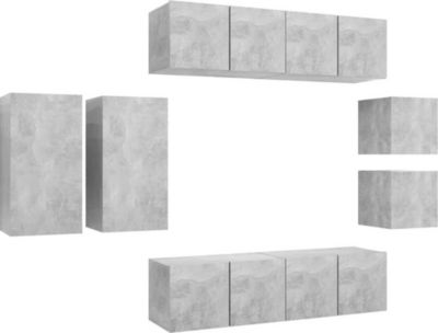 Meuble TV HELLOSHOP26 Ensemble de meubles armoire buffet TV té