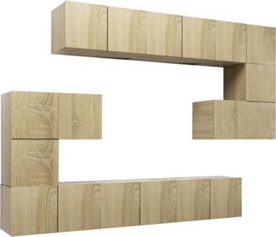 Meuble TV HELLOSHOP26 Ensemble de meubles armoire buffet TV té