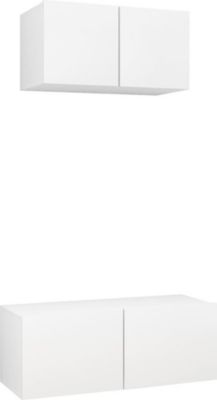 Meuble TV HELLOSHOP26 Ensemble de meubles armoire buffet TV té