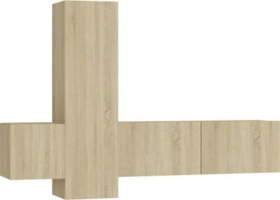 Meuble TV HELLOSHOP26 Ensemble de meubles armoire buffet TV té Meuble TV HELLOSHOP26 Ensemble de meubles armoire buffet TV té