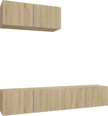 Meuble TV HELLOSHOP26 Ensemble de meubles armoire buffet TV té