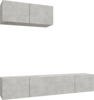 Meuble TV HELLOSHOP26 Ensemble de meubles armoire buffet TV té