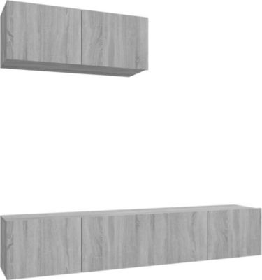 Meuble TV HELLOSHOP26 Ensemble de meubles armoire buffet TV té Meuble TV HELLOSHOP26 Ensemble de meubles armoire buffet TV té