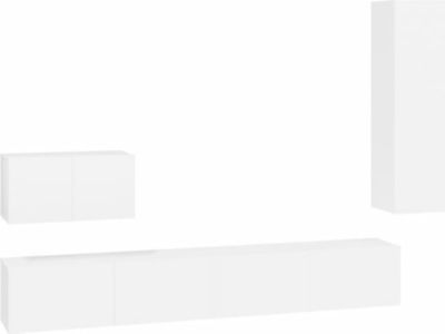 Meuble TV HELLOSHOP26 Ensemble de meubles armoire buffet TV té