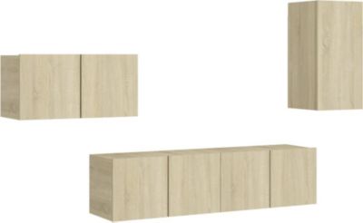 Meuble TV HELLOSHOP26 Ensemble de meubles armoire buffet TV té Meuble TV HELLOSHOP26 Ensemble de meubles armoire buffet TV té