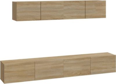 Meuble TV HELLOSHOP26 Ensemble de meubles armoire buffet TV té