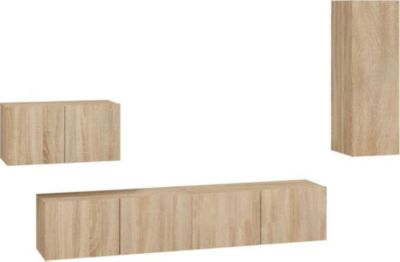 Meuble TV HELLOSHOP26 Ensemble de meubles armoire buffet TV té