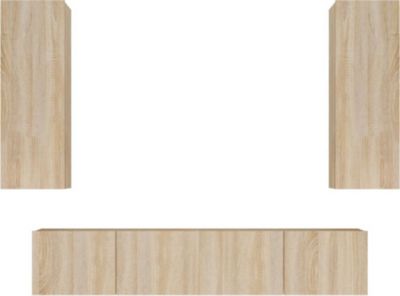 Meuble TV HELLOSHOP26 Ensemble de meubles armoire buffet TV té Meuble TV HELLOSHOP26 Ensemble de meubles armoire buffet TV té