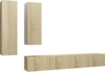 Meuble TV HELLOSHOP26 Ensemble de meubles armoire buffet TV té