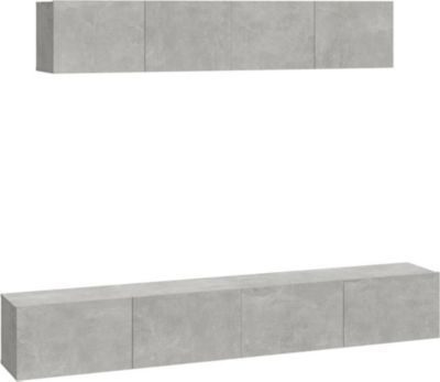 Meuble TV HELLOSHOP26 Ensemble de meubles armoire buffet TV té