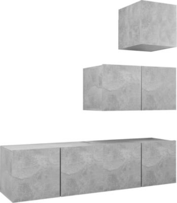 Meuble TV HELLOSHOP26 Ensemble de meubles armoire buffet TV té Meuble TV HELLOSHOP26 Ensemble de meubles armoire buffet TV té