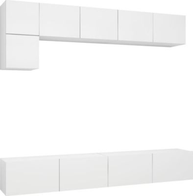 Meuble TV HELLOSHOP26 Ensemble de meubles armoire buffet TV té