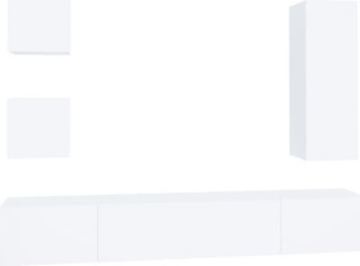 Meuble TV HELLOSHOP26 Ensemble de meubles armoire buffet TV té