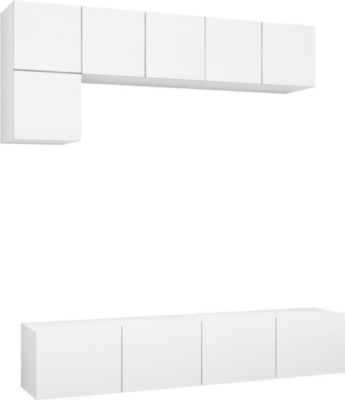 Meuble TV HELLOSHOP26 Ensemble de meubles armoire buffet TV té