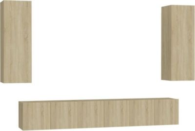 Meuble TV HELLOSHOP26 Ensemble de meubles armoire buffet TV té