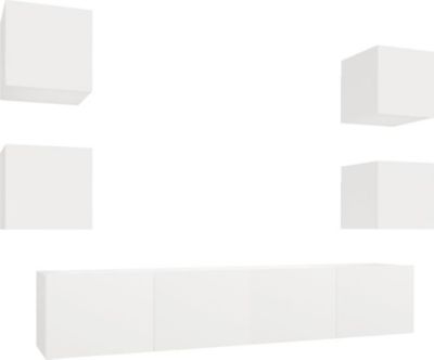 Meuble TV HELLOSHOP26 Ensemble de meubles armoire buffet TV té