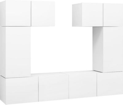 Meuble TV HELLOSHOP26 Ensemble de meubles armoire buffet TV té