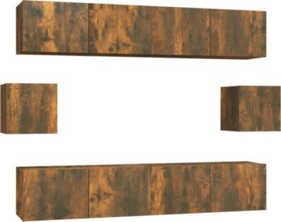 Meuble TV HELLOSHOP26 Ensemble de meubles armoire buffet TV té