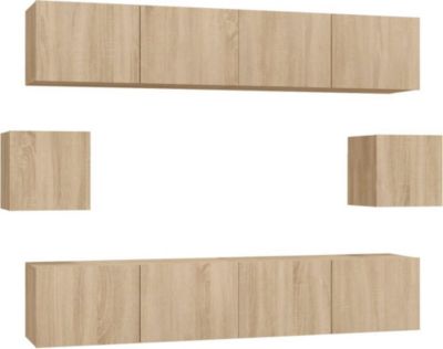 Meuble TV HELLOSHOP26 Ensemble de meubles armoire buffet TV té