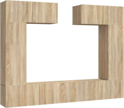 Meuble TV HELLOSHOP26 Ensemble de meubles armoire buffet TV té Meuble TV HELLOSHOP26 Ensemble de meubles armoire buffet TV té