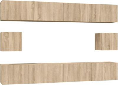 Meuble TV HELLOSHOP26 Ensemble de meubles armoire buffet TV té