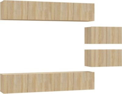 Meuble TV HELLOSHOP26 Ensemble de meubles armoire buffet TV té