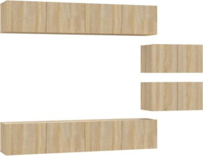 Meuble TV HELLOSHOP26 Ensemble de meubles armoire buffet TV té Meuble TV HELLOSHOP26 Ensemble de meubles armoire buffet TV té