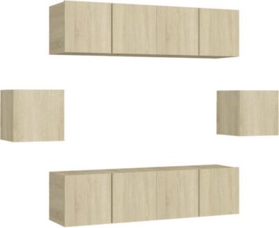 Meuble TV HELLOSHOP26 Ensemble de meubles armoire buffet TV té