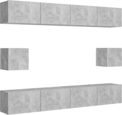 Meuble TV HELLOSHOP26 Ensemble de meubles armoire buffet TV té