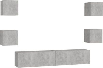 Meuble TV HELLOSHOP26 Ensemble de meubles armoire buffet TV té