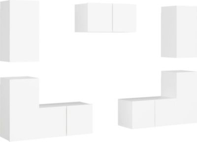 Meuble TV HELLOSHOP26 Ensemble de meubles armoire buffet TV té