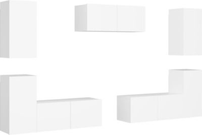 Meuble TV HELLOSHOP26 Ensemble de meubles armoire buffet TV té