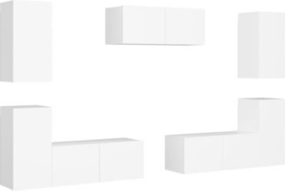 Meuble TV HELLOSHOP26 Ensemble de meubles armoire buffet TV té