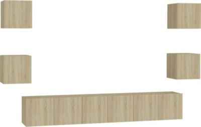 Meuble TV HELLOSHOP26 Ensemble de meubles armoire buffet TV té