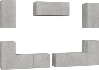 Meuble TV HELLOSHOP26 Ensemble de meubles armoire buffet TV té